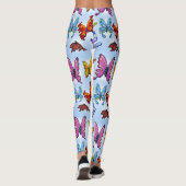 Schmetterlinge Leggings (Rückseite)