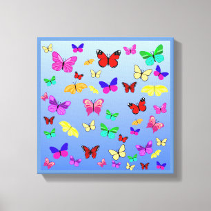 Schmetterlinge Leinwanddruck