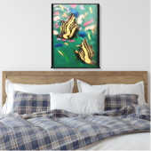 Schmetterlinge Leinwanddruck (Insitu (Schlafzimmer))