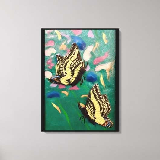 Schmetterlinge Leinwanddruck (Vorderseite)