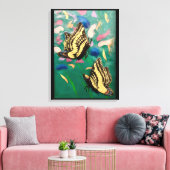 Schmetterlinge Leinwanddruck (Insitu (Wohnzimmer))