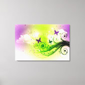 Schmetterlinge Leinwanddruck (Vorderseite)