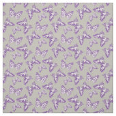 Schmetterlinge, lila gestrichene Kunstmuster Stoff (Muster)