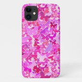 Schmetterlinge, lila, Lavendel, rosa Case-Mate iPhone Hülle (Rückseite)