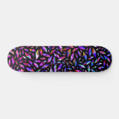 Schmetterlinge Lila   Skateboard (Horizontal)
