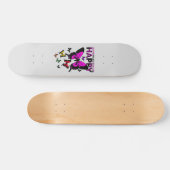 Schmetterlinge machen mich glücklich skateboard (Horizontal)