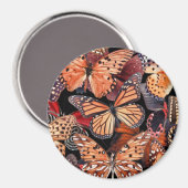 Schmetterlinge Magnet (Vorderseite/Rückseite)