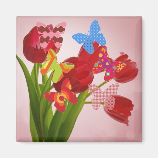 Schmetterlinge Magnet (Vorne)