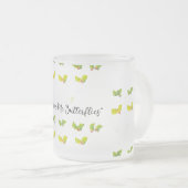 Schmetterlinge Mattglastasse (VorderseiteRechts)