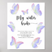 Schmetterlinge - mein Wasserspiel Poster (Vorne)