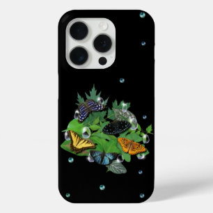 Schmetterlinge mit Blätter Raindrops Stars und Per Case-Mate iPhone Hülle