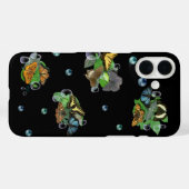 Schmetterlinge mit Blätter Raindrops Stars und Per Case-Mate iPhone Hülle (Rückseite (Horizontal))