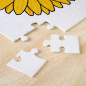 Schmetterlinge mit Sonnenblumen Puzzle (Seite)