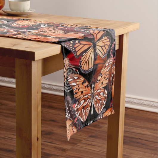 Schmetterlinge Mittelgroßer Tischläufer (Beispiel)