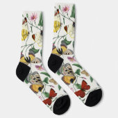 Schmetterlinge & Motten 2 Socken (Rechts)