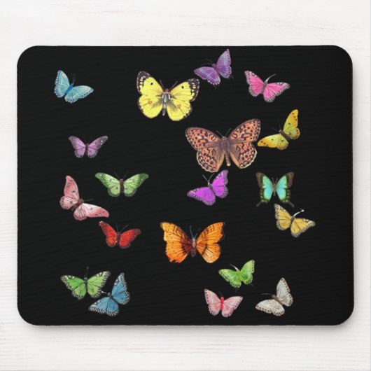 Schmetterlinge Mousepad (Vorne)