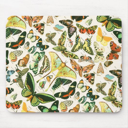 Schmetterlinge Mousepad (Vorne)