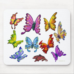 Schmetterlinge Mousepad