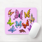 Schmetterlinge Mousepad (Mit Mouse)