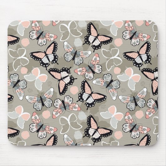 Schmetterlinge Mousepad (Vorne)