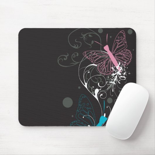 Schmetterlinge Mousepad (Mit Mouse)