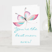 Schmetterlinge | Muttertagskarte Karte (Vorderseite)