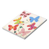 Schmetterlinge Notizblock (Rotiert)