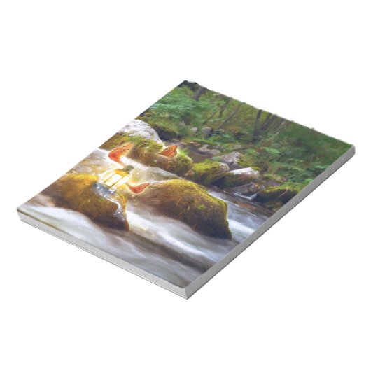 Schmetterlinge Notizblock (Rotiert)