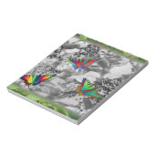 Schmetterlinge Notizblock (Rotiert)