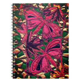 Schmetterlinge Notizblock