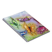 Schmetterlinge Notizblock (Rechte Seite)