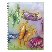 Schmetterlinge Notizblock (Vorderseite)
