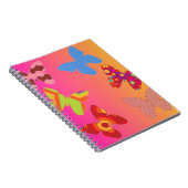 Schmetterlinge Notizblock (Rechte Seite)