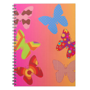 Schmetterlinge Notizblock
