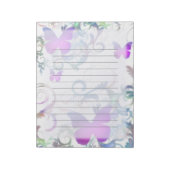 Schmetterlinge Notizblock (Rotiert)