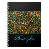 Schmetterlinge Notizblock (Vorderseite)