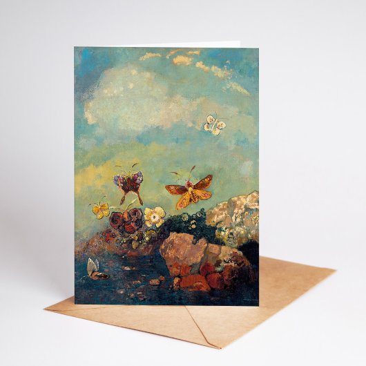Schmetterlinge | Odilon Redon Karte