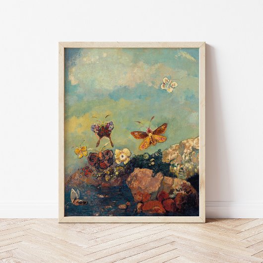 Schmetterlinge | Odilon Redon Poster