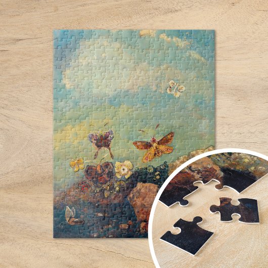 Schmetterlinge | Odilon Redon Puzzle