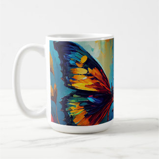 Schmetterlinge Ölgemälde Design 4 Kaffeemaschine T Kaffeetasse