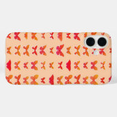 Schmetterlinge, orange, korallen, orange Case-Mate iPhone hülle (Rückseite (Horizontal))