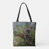 Schmetterlinge orange tasche (Rückseite)