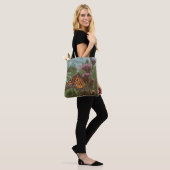 Schmetterlinge orange tasche (Am Model)