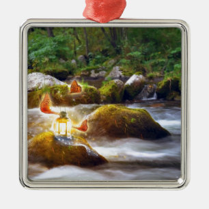 Schmetterlinge Ornament Aus Metall