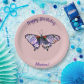 Schmetterlinge Pappteller (Party)