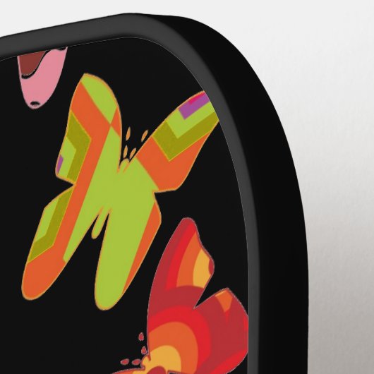 Schmetterlinge Pickleball Paddle (Linke Seite)