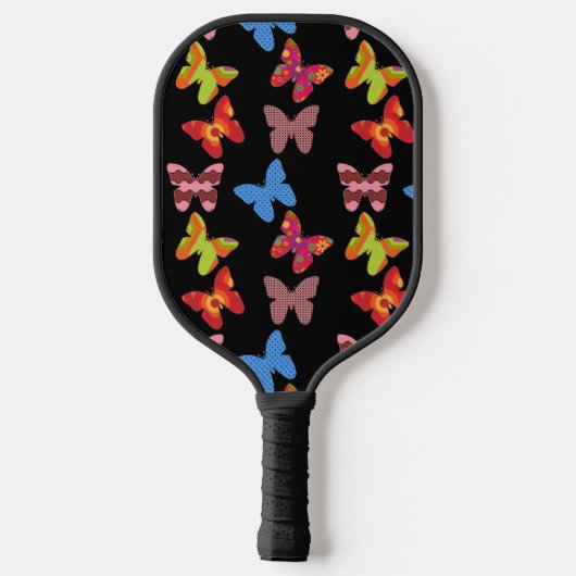 Schmetterlinge Pickleball Paddle (Rückseite)