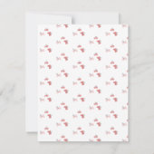 Schmetterlinge, Pilze, Ladybugs zum Geburtstag glü Karte (Rückseite)