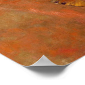 Schmetterlinge - Plakat (Leinwand Option) (Ecke)
