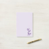 Schmetterlinge Post-it Klebezettel (Auf Schreibtisch)